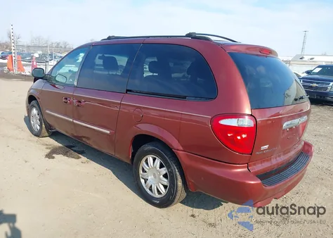 2007 Chrysler Town & Country Touring from USA, damaged, VIN 2A4GP54L77R152993